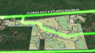 North Florida Mega Industrial Park by Weyerhaeuser with Voiceover [upl. by Nannah997]