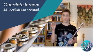 Querflöte lernen 6  Artikulation  Anstoß [upl. by Zerk]