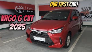 WIGO G CVT 2025 METALLIC RED  1ST CAR NAMING MAG ASAWA ❤️  PANALONG PANALO SOBRANG GANDA NG ITSURA [upl. by Anikal]