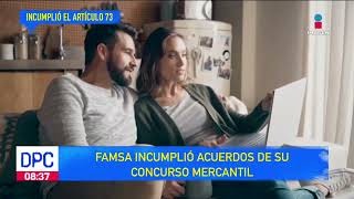 FAMSA incumplió acuerdos de su concurso mercantil  De Pisa y Corre [upl. by Nolham559]