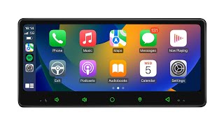 JOYING Wireless Wired CarPlay 89 Inch 1920720P Car Radio [upl. by Alyag]