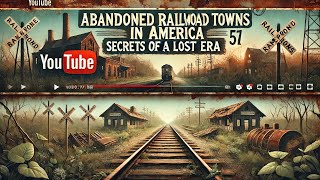 Abandoned Railroad Towns in America Secrets of a Lost Era [upl. by Naujek183]