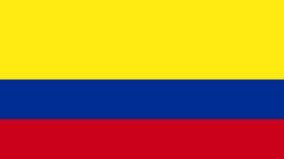 Bandera e Himno Nacional de Colombia  Flag and National Anthem of Colombia [upl. by Yancey63]