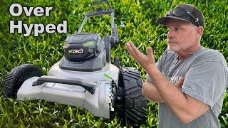 New Ego 22quot Mower  Cast Aluminum Deck  New Design  Test and Review [upl. by Kessel]