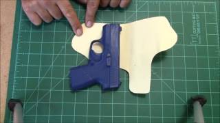 How to make a holster pattern [upl. by Roon164]