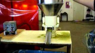 ECO3 Pellet Mill Hops Test Run [upl. by Clava651]