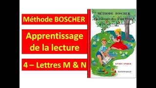 4  Lettres M amp N │Méthode BOSCHER │ La journée des tout petits │WASKIPIW [upl. by Yelak895]