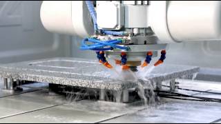 EMMEDUE  Zenith Variaxis 800  CNC Bridge Saw 5 axis quotCountertop processingquot [upl. by Lait]