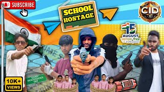 Desi CID  School Hostage  funny Cid 😂😂 [upl. by Ligriv]