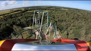 🎢 2022 Fønix  HD Onride POV at Fårup Sommerland amusement park  a Vekoma Wildcat Roller Coaster [upl. by Nyla]