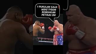 Hanya Sekali Pukul Mike Tyson Robohkan Butterbean [upl. by Hwang]