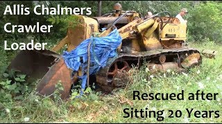 Allis Chalmers Crawler Loader Rescue Mission [upl. by Enelak]