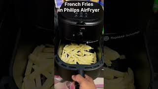 Philips AirFryer NA 12000  philips airfryer unboxing techreviews shorts frenchfries recipe [upl. by Osner]