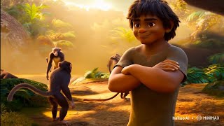 Mowgli song 2024  new style 3D cartoon  kids song bacchon Ki Duniya [upl. by Nwotna]