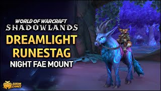 WoW Shadowlands  Dreamlight Runestag Mount [upl. by Sucirdor70]