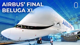 The 6th And Final Airbus Beluga XL Rolls Out With A Special Livery [upl. by Jeunesse]