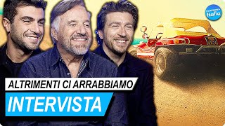 ALTRIMENTI CI ARRABBIAMO 2022 Intervista a Christian De Sica Alessandro Roja e Francesco Bruni [upl. by Aeslehc]