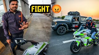 Ye Kya Kardiya In Logo Ne Ninja H2 Aur Bmw S1000RR Ke Sath Assam Tripura Ride Pr 😰 The Uk07 Rider [upl. by Cimah]