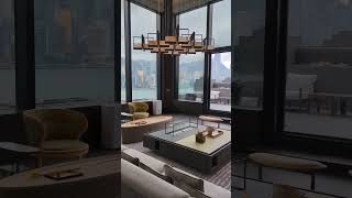 The Regent Hong Kong hotels amazing President Suite features the best views and an infinity pool [upl. by Launam]