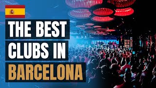 Top 10 Night Clubs in Barcelona 2023 [upl. by Revlys]