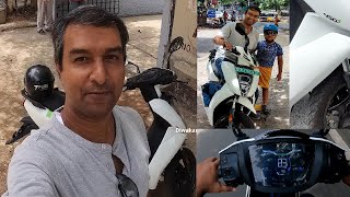 Speed அல்லது  Ather 450S Electric Vehicle  Budget Segment Test drive and Initial impression TAMIL [upl. by Ahasuerus625]