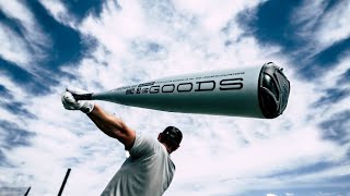 The 2024 DeMarini The Goods One Piece BBCOR Baseball Bat [upl. by Nilekcaj]