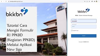Tutorial Cara Mengisi R1 PPKBD di New SIGA [upl. by Everrs]