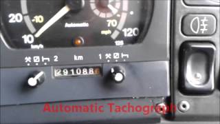 How to use a analogue Tachograph Practial [upl. by Behah128]