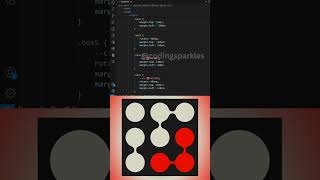 Multiple Dots Animation  HTML CSS  htmlcss cssanimations shorts coding [upl. by Elocen]