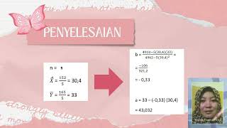 Persamaan Garis Regresi Linear Sederhana  R5H  Statistik Inferensif [upl. by Yednil]