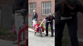 Cargo bike racing Unload that cargo and dont forget your banana [upl. by Suirtemid]