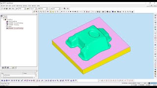 Esprit CAM  Finishing Processes  14 [upl. by Hctud]