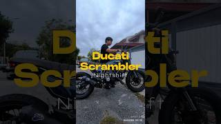 Ducati Scrambler Nightshift ducati scrambler ducatiscrambler [upl. by Linskey]