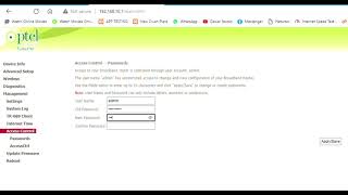 How to configure DSL modem  2022 ptcl router modem configuration setup secure password [upl. by Kinghorn614]