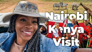 NAIROBI SOLO TRIP  Safari Experiences  City Touring  Maasai Dressing  Prep for trip amp More [upl. by Yrojram526]