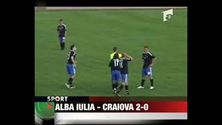 Rezumat Etapa 26 20092010 Unirea Alba Iulia  U Craiova 20 [upl. by Natsirc]