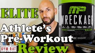 MusclePharm® Wreckage  Elite Athletes Pre Workout  Supplement Review [upl. by Haras]