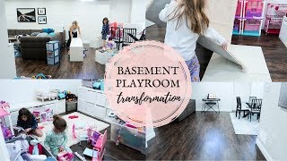 PLAYROOM REVEAL  SPARE ROOM TURNED PLAYROOM  Nesting Story [upl. by Einner]