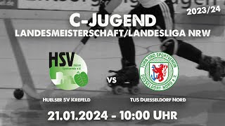 CJugend  Hülser SV Krefeld vs TuS Düsseldorf Nord [upl. by Dagley]