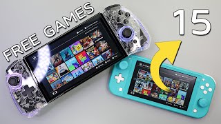 TOP 15 Best Free Games on Nintendo Switch [upl. by Brewer]