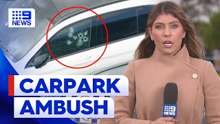 Gunman on the run after Melbourne shopping centre shooting  9 News Australia [upl. by Notsniw365]