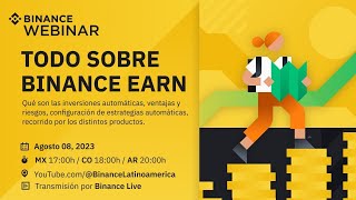 Todo sobre Binance Earn  Parte I [upl. by Worrell]