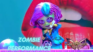 Zombie sings quotManeaterquot by Nelly Furtado  The Maksed Singer AU Season 4 [upl. by Caundra755]