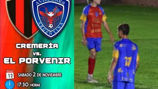 Cremería vs El Porve 18° Fecha Clausura 2024 Cuarta División [upl. by Weingarten564]