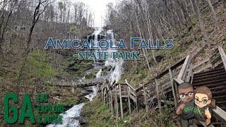 Getting to the top of Amicalola Falls  Hiking amp Exploration [upl. by Ishmul]