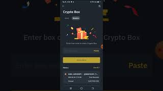 Bttc free daily 1 to 1500 Claim in binance crypto box code box code free bitcoin binance pepe [upl. by Einitsed]