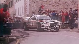 Rally Sanremo 1984  Chiusdino [upl. by Lecirg]