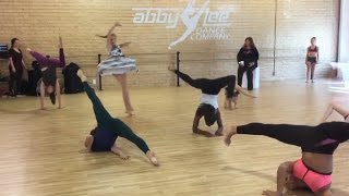 Dance Moms  Never Seen Before Behind the Scenes Group Routine Practice [upl. by Tri]