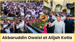 Akbaruddin Owaisi campaigned for Barrister Asaduddin Owaisi in Charminar Constituency Hyderabad [upl. by Krischer]