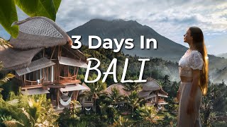 3 days in BALI 🌴 Bamboo House Tour 🥥 Bali Vlog [upl. by Yerhcaz817]